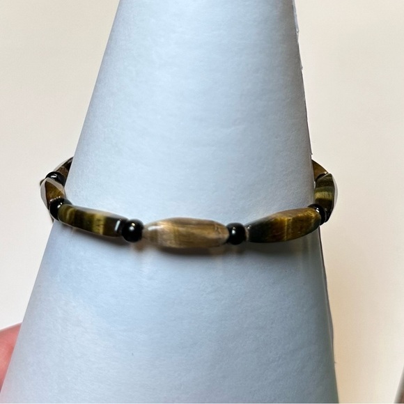 Tiger eye stretch bracelet handmade - Picture 1 of 4